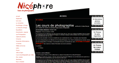 Desktop Screenshot of nicephore66.info